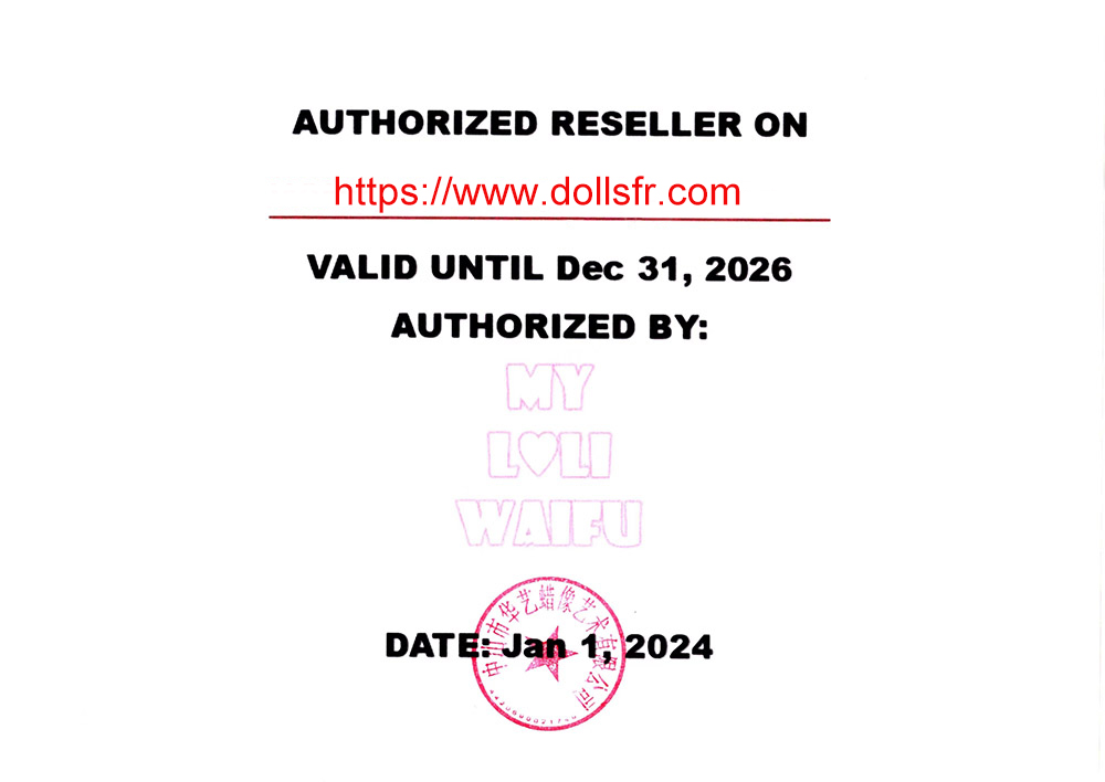 Certificat My Loli Waifu