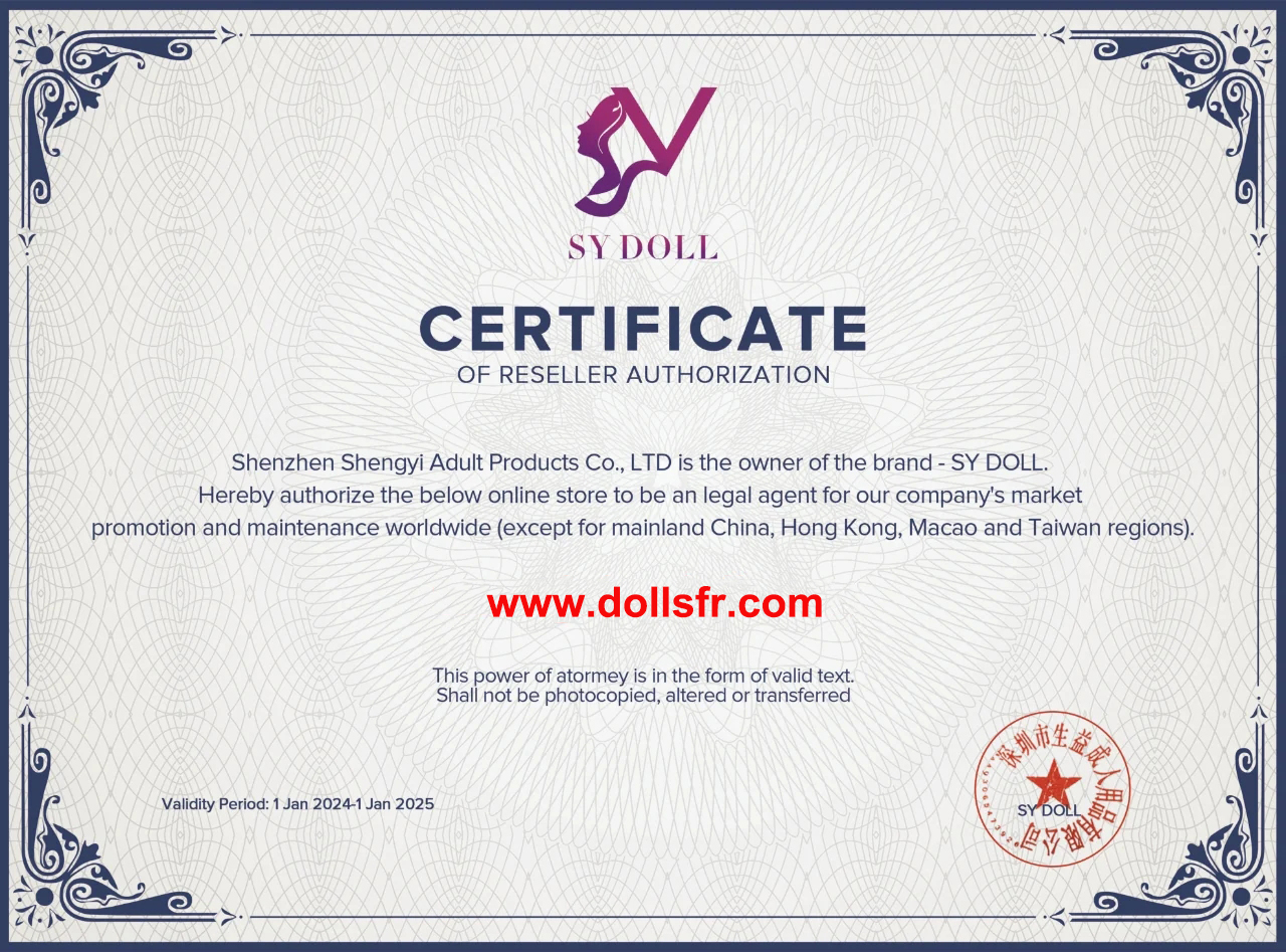 Certificat SY Doll